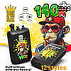 Bang Blaze 140K, 140K puffs vape, 3-in-1 disposable vape, triple flavor vape, 56mL vape, Type-C vape, mesh coil vape