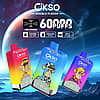 OKSO Double Flavor 60000 Puffs multiple flavor variants disposable vape with LED screen